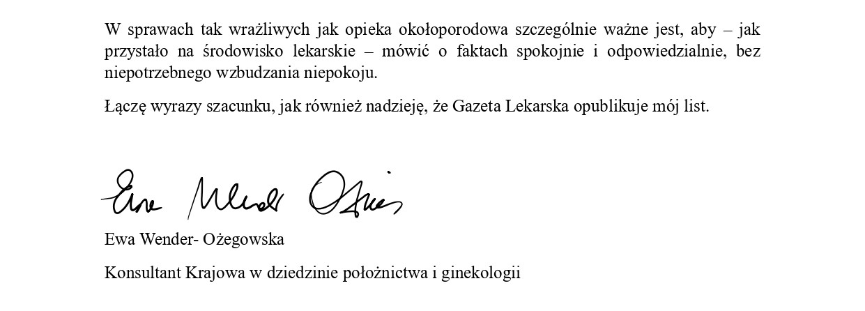 List do Gazety lekarskiej - 3