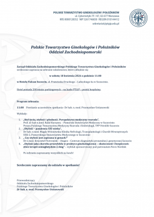 Spotkanie- Oddział Zachodniopomorski